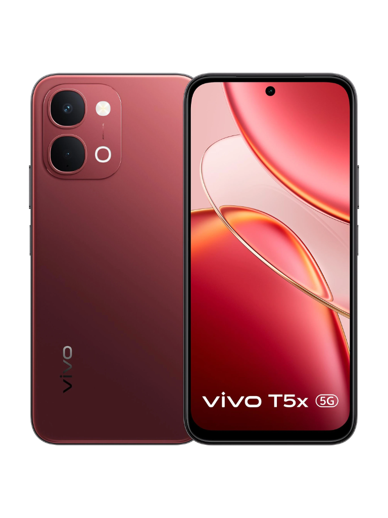 vivo T5x 5G (Fusion Red, 128 GB) (8 GB RAM)